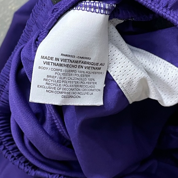 Nike 3” Running Fitness Shorts 716453-534 Purple Small Work Out Tempo - Picture 13 of 13